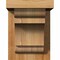 Ekena Millwork New Brighton Rough Sawn Corbel w/Backplate, Western Red Cedar, 6"W x 8"D x 8"H COR06X08X08NEB01RWR - alternate 3